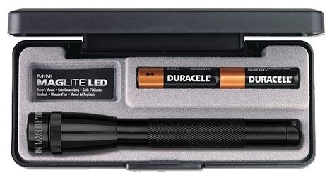 Lampe mini aa led noire maglite