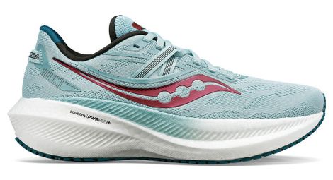 Chaussures de Running Femme Saucony Triumph 20 Bleu Rose