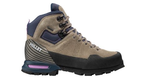 Scarponi da trekking da donna millet g trek 4 gore-tex beige