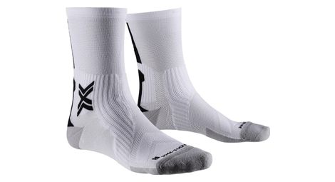 X-socks bike perform crew blanco negro 45-47