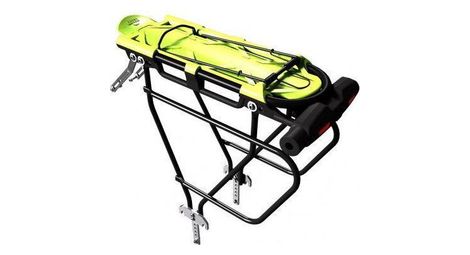 Porte-bagages avec cadenas intégré codex-u adventure - jaune mat/noir