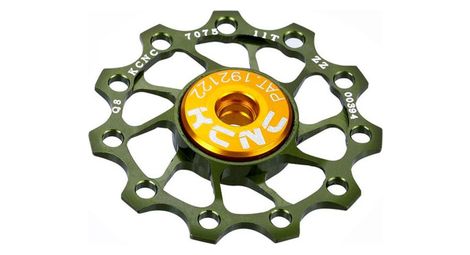 Jockey wheel kcnc ultra roulement céramique vert 13 dents