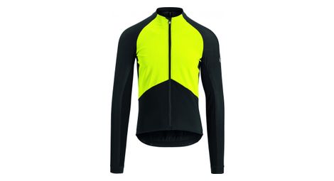Veste assos mille gt jacket spring fall noir / jaune