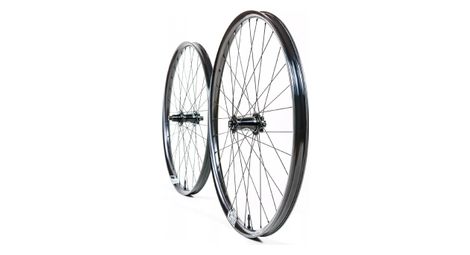 Paire de roue we are one revolution - faction 29 - industry nine hydra : 15x110 / 12x148 - shimano microspline - 6 trous