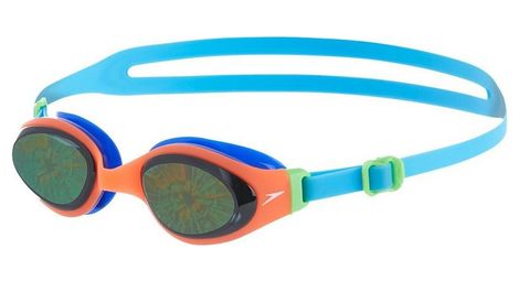 Lunettes de natation bleu orange junior speedo