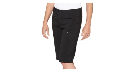 Pantaloncini ridecamp 100% donna nero