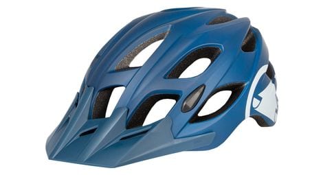 Casque endura hummvee myrtille bleu