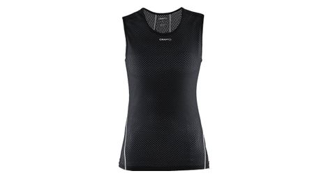 Maillot sin mangas craft cool mesh superlight para mujer negro