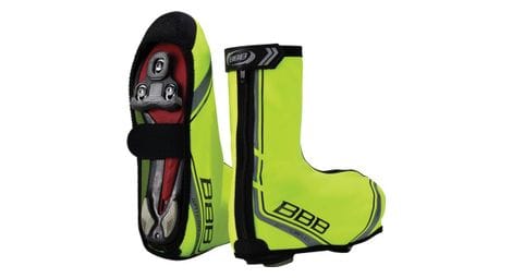 Couvre chaussures bbb waterflex 3 0 jaune fluo