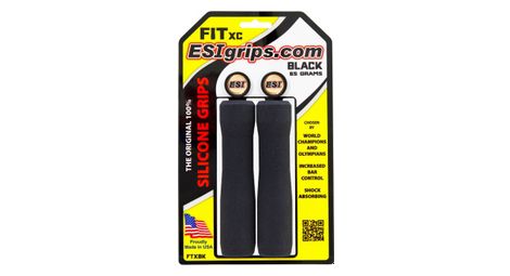 Pair of esi fit xc grips black