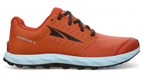 Chaussures trail running altra superior 5 rouge bleu femme