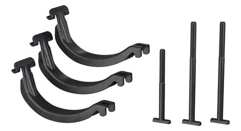 Kit d'adaptateurs thule bike rack around-the-bar adapter pour porte-vélo sur toit thule