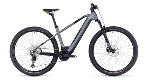 cube reaction hybrid pro 750 electric hardtail mtb shimano deore 11s 750 wh 27 5   flash grey 2023