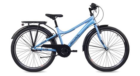 S’COOL troX, VTT enfant, 3 vitesses, Bleu clair/Bleu foncé