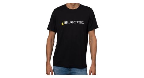 Burgtec Logo Korte Mouw T-shirt Zwart