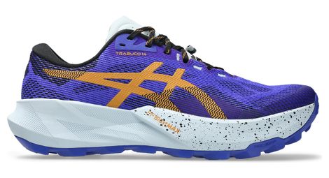 Chaussures Trail Asics Trabuco 14 Bleu/Orange Homme
