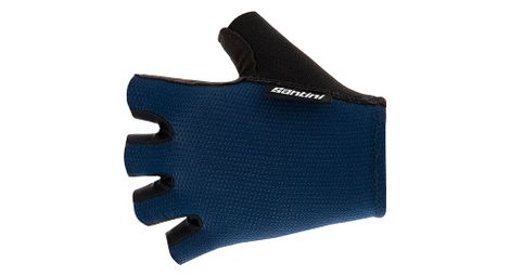 Gants courts santini brisk bleu