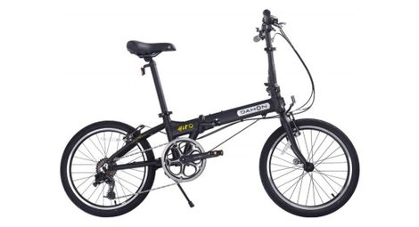 Dahon hit naked 6v 20'' vouwfiets zwart 2022