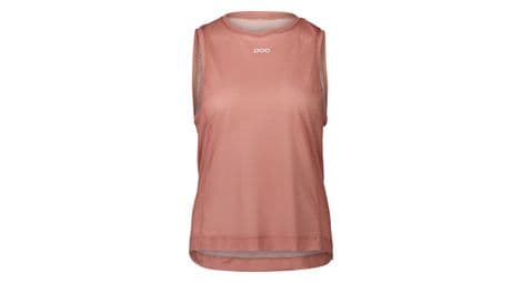 Maillot sans manches femme poc air indoor rock salt rose