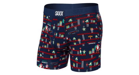 Boxer saxx vibe super soft brief santa's workshop blue red s