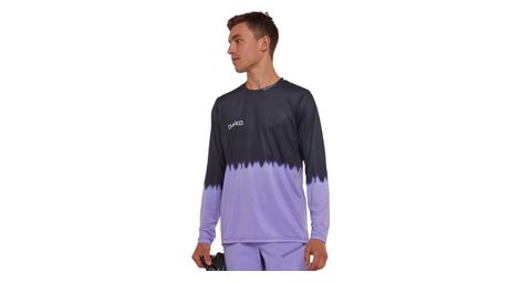 Maillot de manga larga dharco race morado/negro