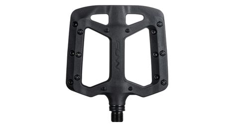pair of funn taipan flat pedals black