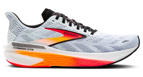 Chaussures running brooks hyperion gts 2 blanc/orange femme