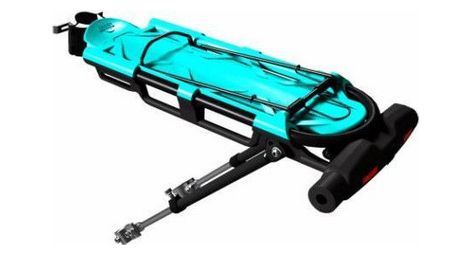 Porte-bagages avec cadenas intégré CODEX-U Urban - BLEU/NOIR