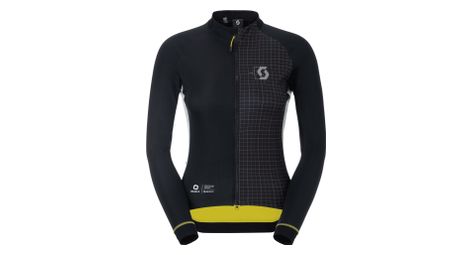 Chaqueta cortaviento Scott RC Pro Warm Gore-Tex Remix, mujer Negro
