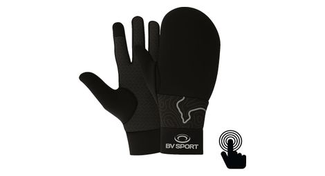 Guantes BV Sport Hybrid Reflect Negro