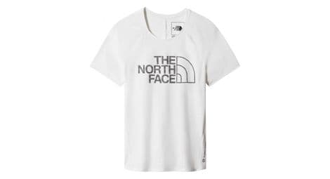 Camiseta the north face flight weightless blanco mujer