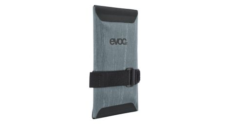 Bolsa de sillín evoc toolwrap wp gris acero