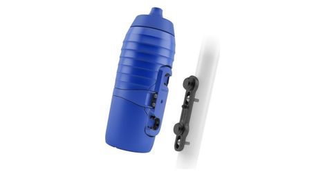 Fidlock twist x keego botella azul de 600 ml con soporte negro