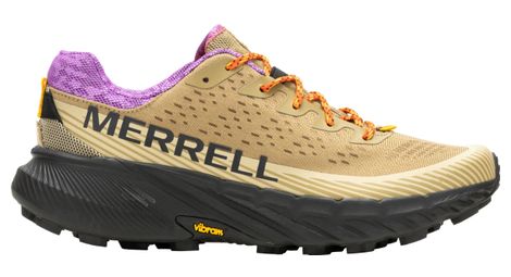 Merrell agility peak 5 trailschoenen beige/violet