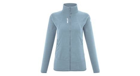 Polaire manches longues femme millet k lightgrid bleu clair