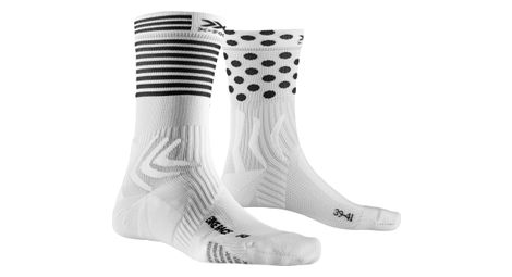 Chaussettes x socks bike race 4 0 blanc