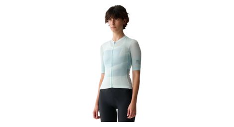 Maap maillot de manga corta evolve  pro air 2.0 para mujer azul claro m