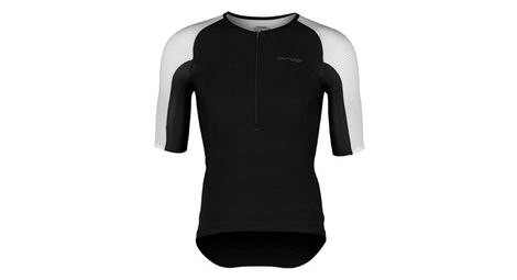 Athlex men's sleeved tri top triathlon suit black
