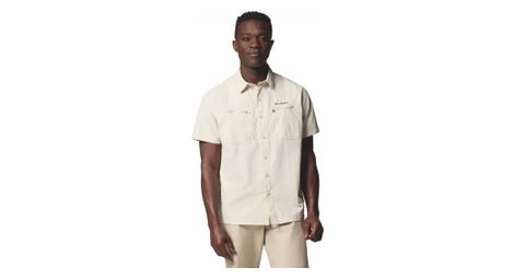 columbia mountaindale beige kurzarmhemd