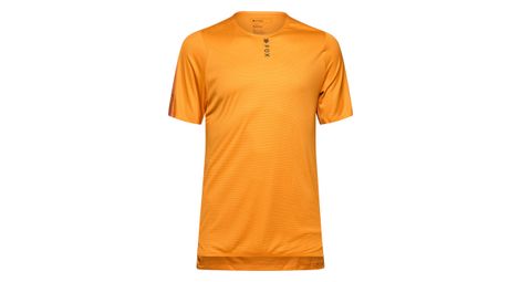 Maillot de manga corta fox flexair pro naranja para hombre