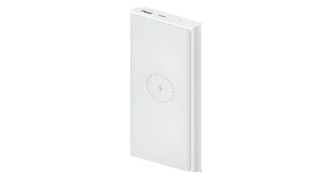 Batterie externe sans fil 10000 mah aille unique blanc