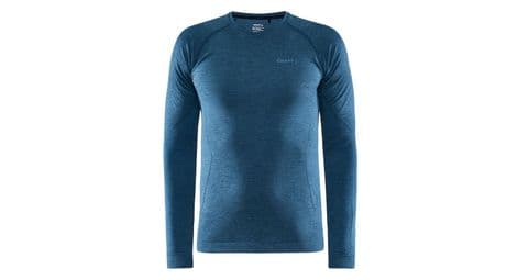 Sous-maillot manches longues craft core dry active comfort bleu