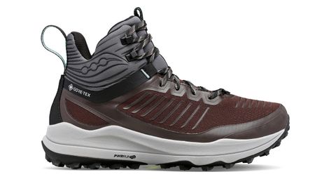 Chaussures de Trail Femme Saucony Ultra Ridge GTX Bordeaux Noir