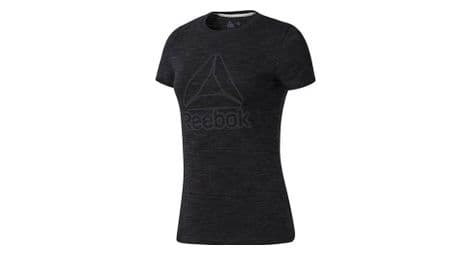 T-shirt reebok te marble logo tee