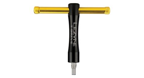 Cle amovible coffret avec embouts lezyne noir or