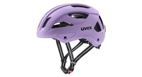 Casco da città Uvex City Stride viola lilla