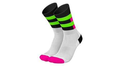 Calcetines Incylence Ultralight Spirals Negro/Verde