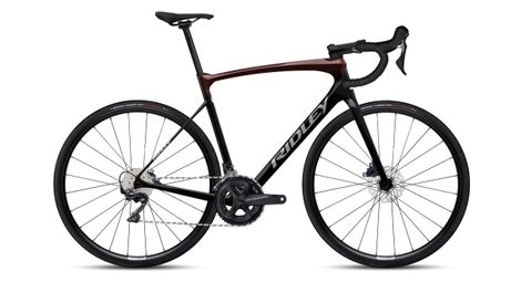 Ridley fenix slic bicicleta de carretera shimano ultegra 11s 700 mm negro solaris rojo