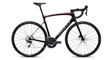 Ridley fenix slic bicicletta da strada shimano ultegra 11s 700 mm nero solaris red 2023