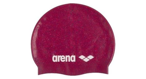 Arena silicone swim cap red